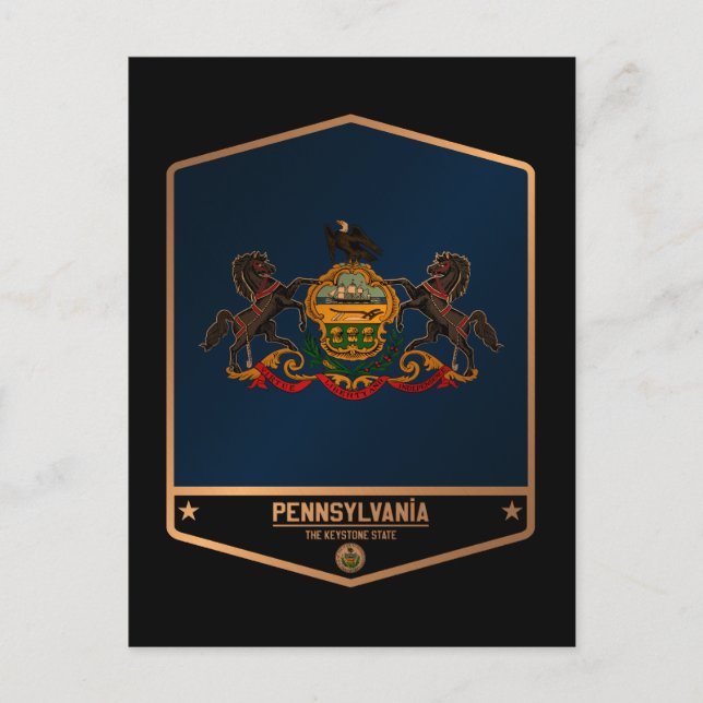 Postal Pennsylvania (Anverso)