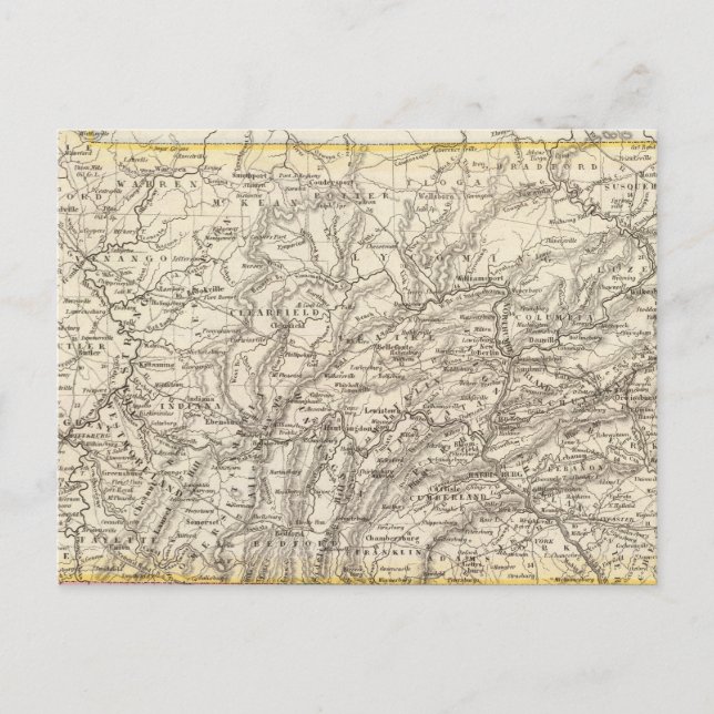 Postal Pennsylvania (Anverso)