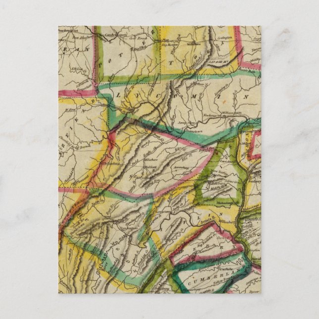 Postal Pennsylvania 1818 Edition (Anverso)