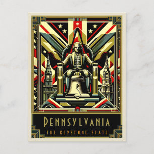 Postal Pennsylvania   Art Deco