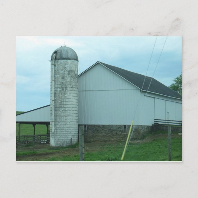Postal Pennsylvania Barn (Anverso)