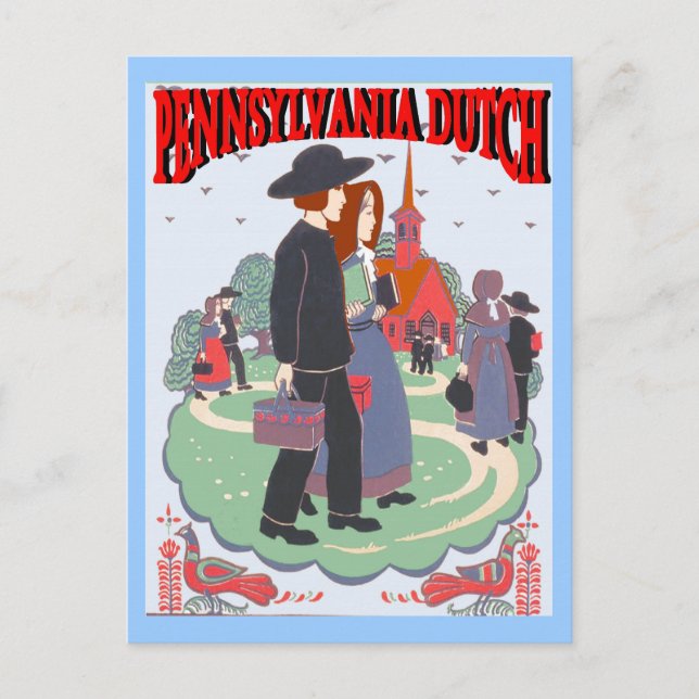 Postal Pennsylvania Dutch (Anverso)