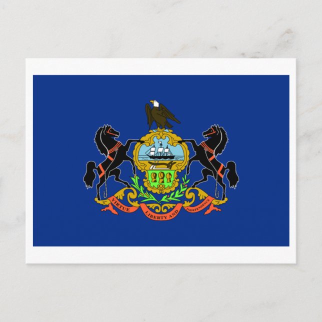Postal Pennsylvania FLAG International (Anverso)