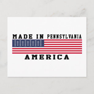 Postal Pennsylvania Hecho En Diseño