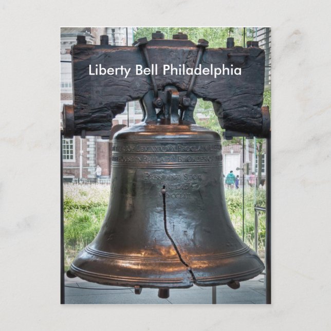 Postal Pennsylvania Liberty Bell Philadelphia Postcard (Anverso)