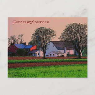 Postal Pennsylvania Postcard