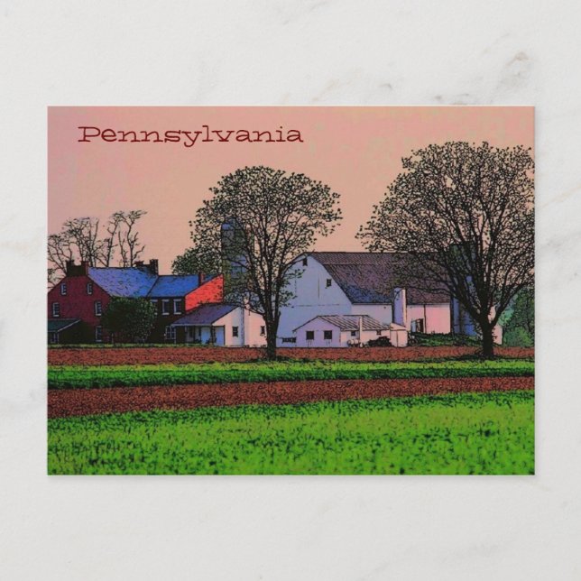 Postal Pennsylvania Postcard (Anverso)