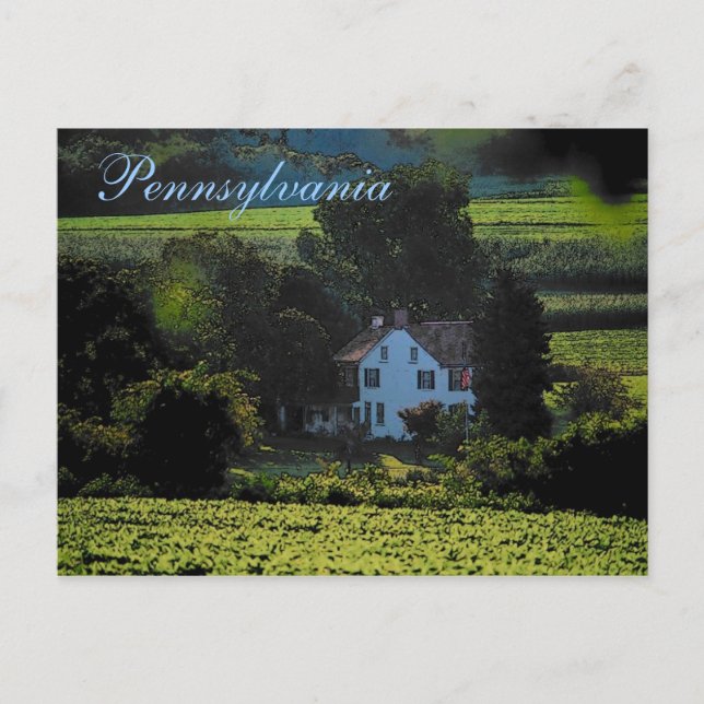 Postal Pennsylvania Postcard (Anverso)