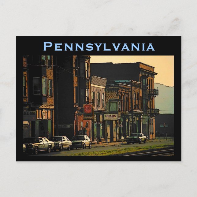Postal Pennsylvania Postcard (Anverso)