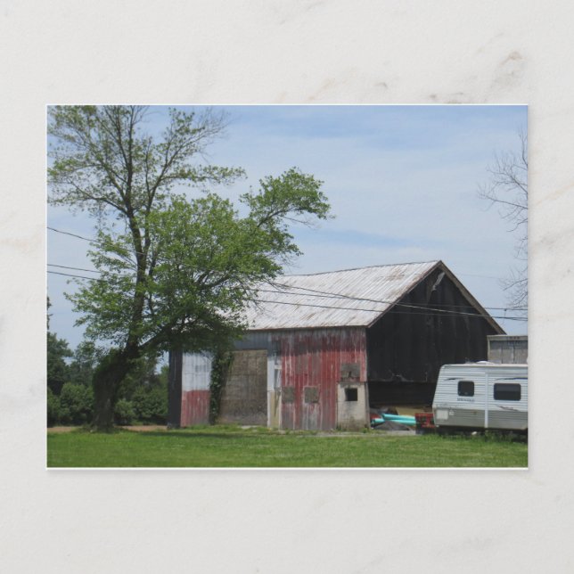 Postal Pennsylvania Red Barn (Anverso)