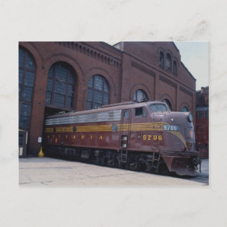 Postal Pennsylvania RR, EMD E-8 restaurado en Reading, PA