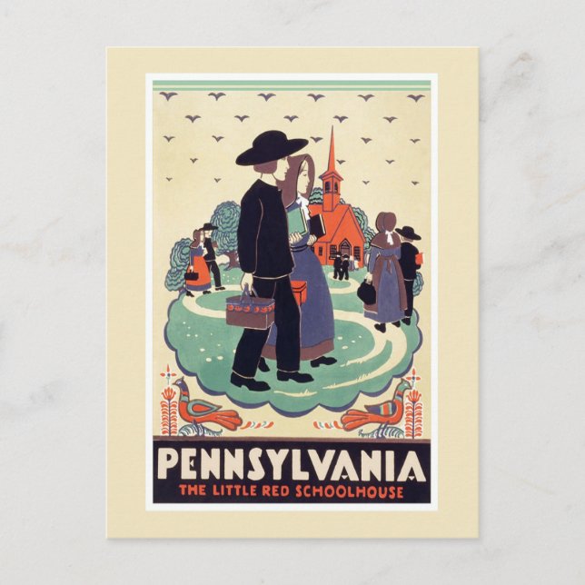 Postal Pennsylvania Vintage Postcard (Anverso)