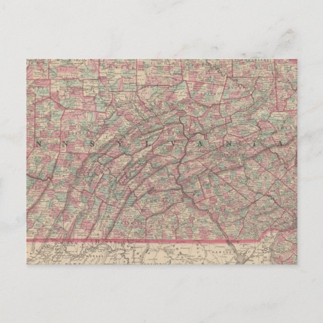 Postal Pennsylvania y Nueva Jersey 2 (Anverso)