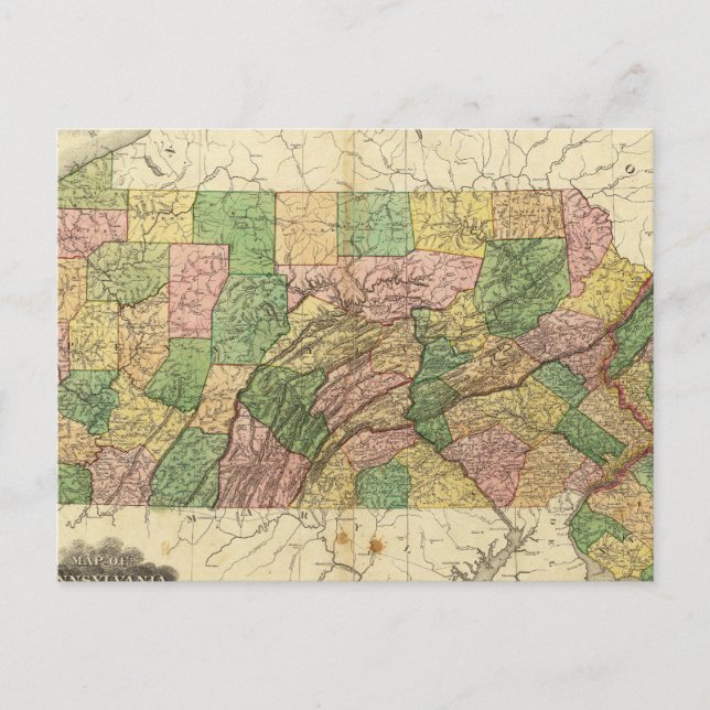 Postal Pennsylvania y Nueva Jersey 2 (Anverso)