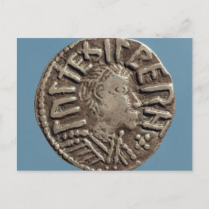 Postal Penny Aethelberht Anglo-Saxon King East Anglia.