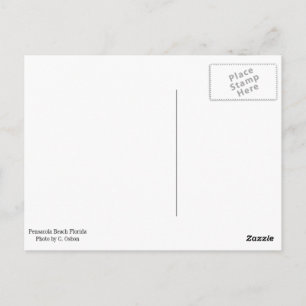 Postal Pensacola Beach Post Card