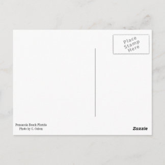 Postal Pensacola Beach Post Card