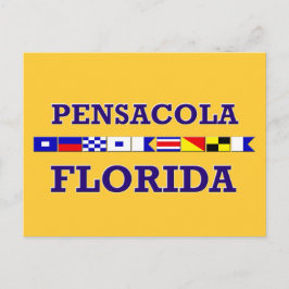 Postal Pensacola Postcard