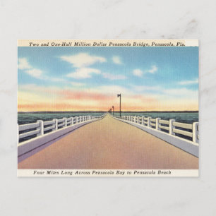 Postal Pensacola Vintage, Bridge Florida
