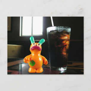 Postal Pensamiento en usted