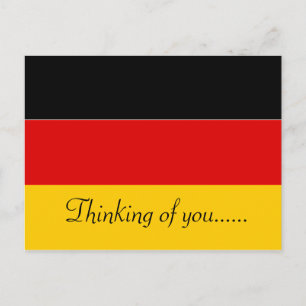 POSTAL PENSAMIENTO EN USTED ALEMANIA