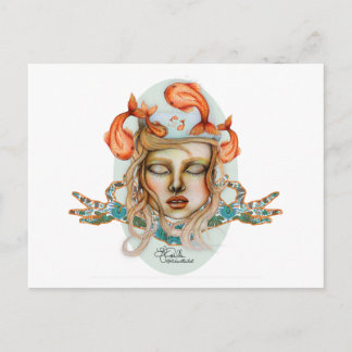 Postal _Pensamientos como peces_