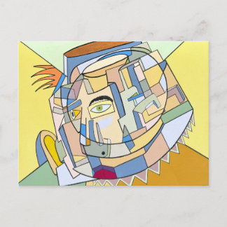 Postal "Pensamientos complejos" por Ruchell Alexander