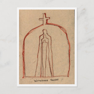 Postal Pensamientos De Testigo.