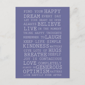 Postal Pensamientos Positivos