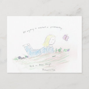 Postal Pensamientos positivos