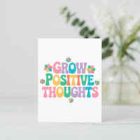 Pensamientos positivos de crecimiento - Floral Ins