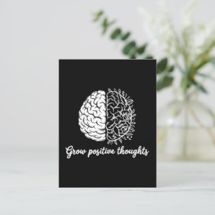 Postal Pensamientos positivos de crecimiento - Inspirador