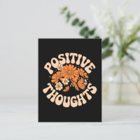Pensamientos positivos - Flores y mariposas