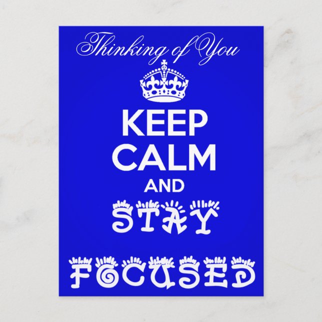 Postal Pensando en ti_ (Anverso)