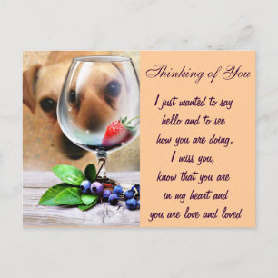 Postal Pensando en ti_