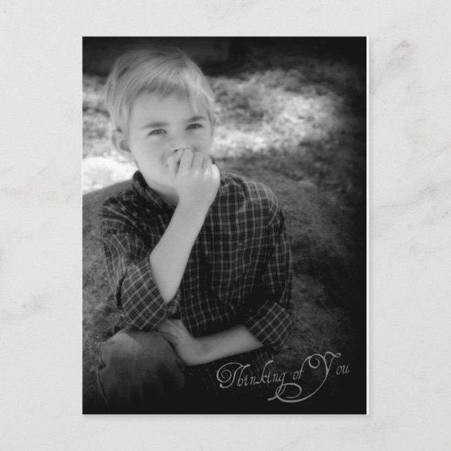 Postal Pensando en ti (Anverso)