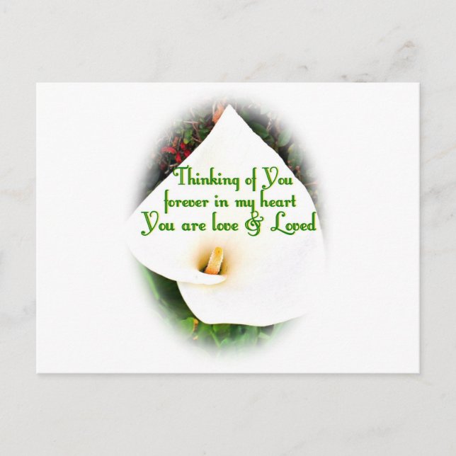 Postal Pensando en ti_ (Anverso)