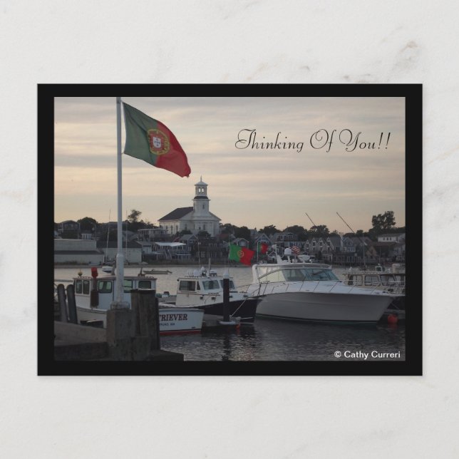 Postal Pensando En Ti Desde Provincetown, Massachusetts (Anverso)