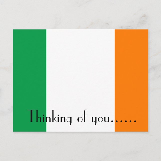 POSTAL PENSANDO EN TI IRLANDA (Anverso)