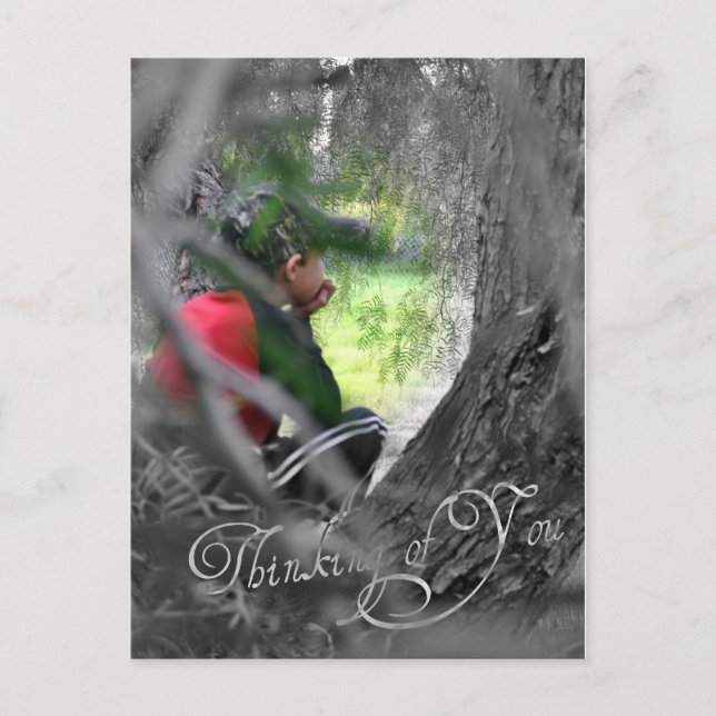 Postal Pensando en Usted (Anverso)