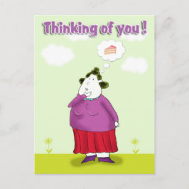 Postal pensando en usted_
