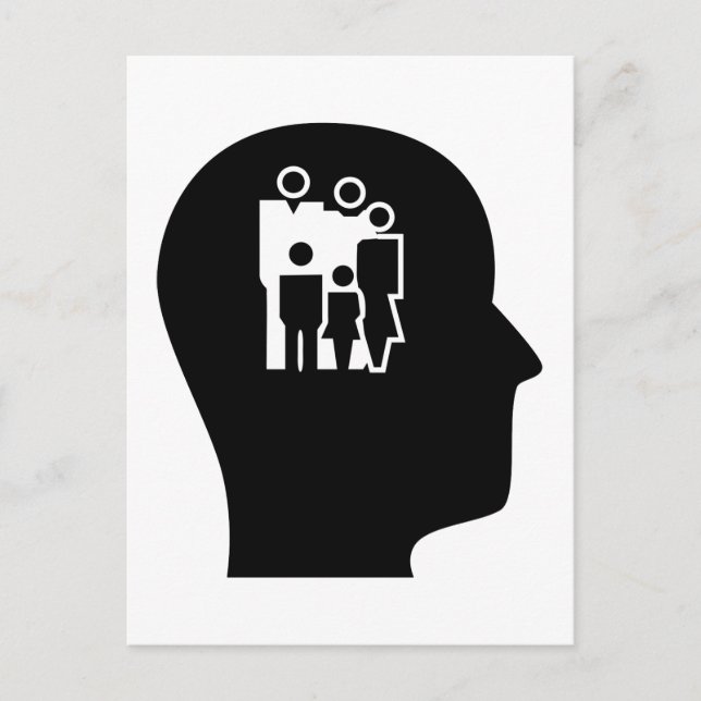 Postal Pensar en el asesoramiento (Anverso)