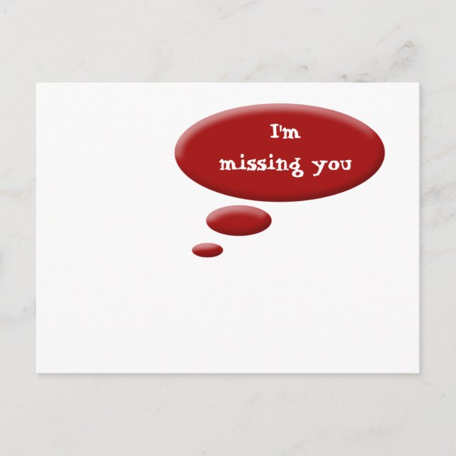 Postal Pensar en la burbuja (Anverso)