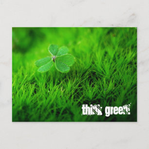 Postal Pensar en verde