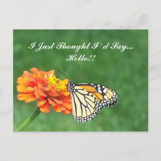 Postal Pensé Que Diría... ¡Hola!