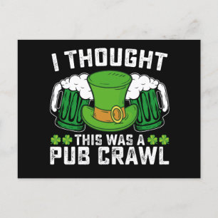 Postal Pensé que era un día de pub en St Patrick