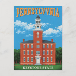 Postal Pensilvania Estado Clave