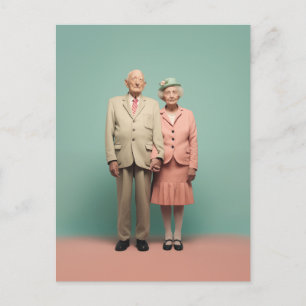 Postal Pensionados De Pastel