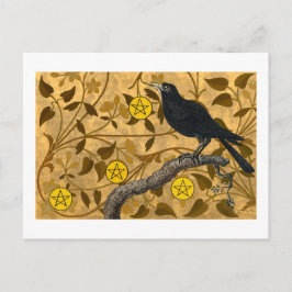 Postal Pentacle Raven