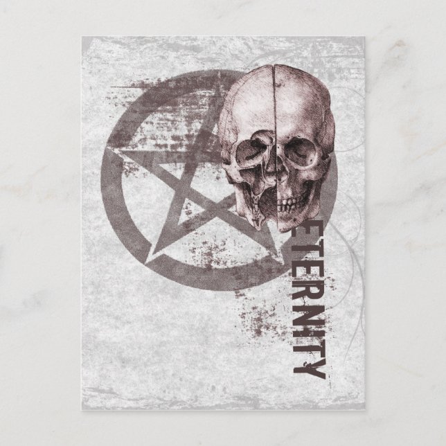 Postal Pentacle Skull (Anverso)